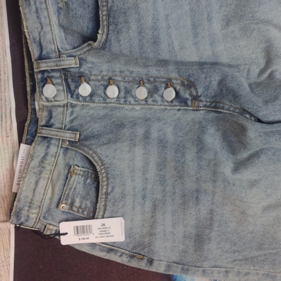 WEWOREWHAT the Danielle high rise vintage straight - Picture 2 of 7